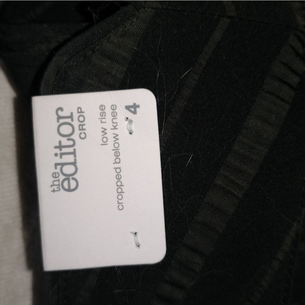 Express The Editor Crop Low-Rise Pants Nwt - image 8